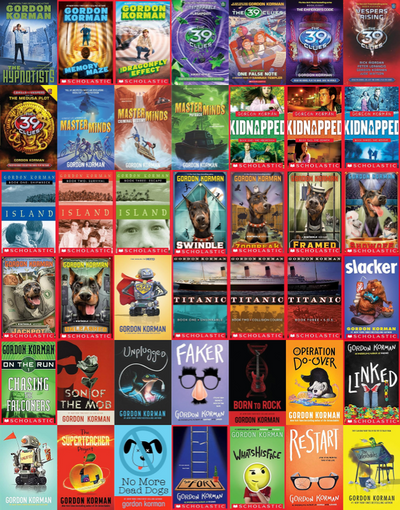 The Hypnotists & more by Gordon Korman ~ 42 MP3 AUDIOBOOK COLLECTION