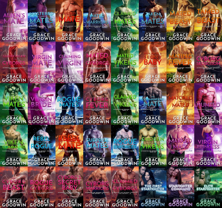 Interstellar Brides Series & more by Grace Goodwin ~ 48 MP3 AUDIOBOOK COLLECTION