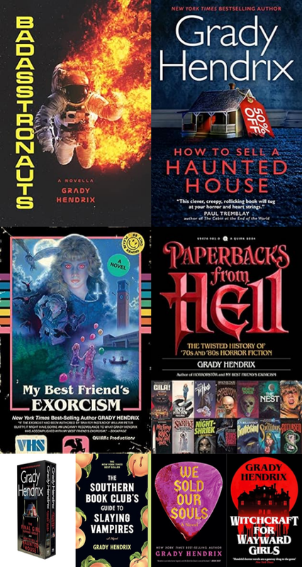 Grady Hendrix ~ 9 MP3 AUDIOBOOK COLLECTION