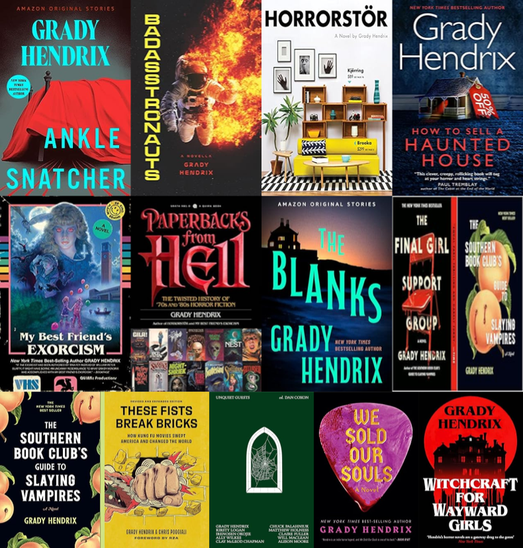 Grady Hendrix ~ 15 MP3 AUDIOBOOK COLLECTION
