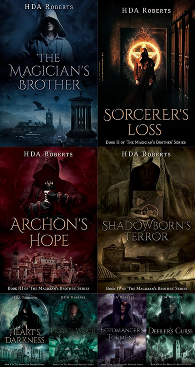 The Magician's Brother Series by H.D.A. Roberts ~ 8 MP3 AUDIOBOOK COLLECTION