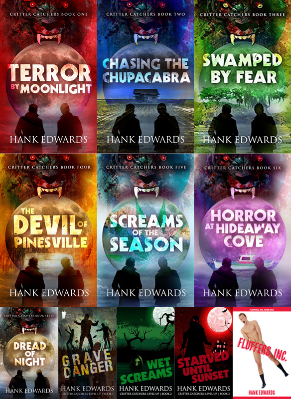 Critter Catchers- Level Up Series & more by Hank Edwards ~ 11 MP3 AUDIOBOOK COLLECTION