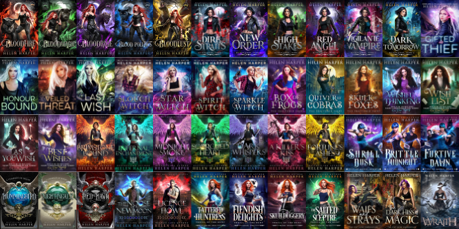 Blood Destiny Series & more by Helen Harper ~ 54 MP3 AUDIOBOOK COLLECTION