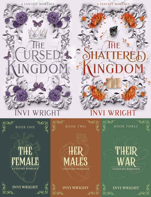 Cursed Kingdom Series & more by Invi Wright ~ 5 MP3 AUDIOBOOK COLLECTION