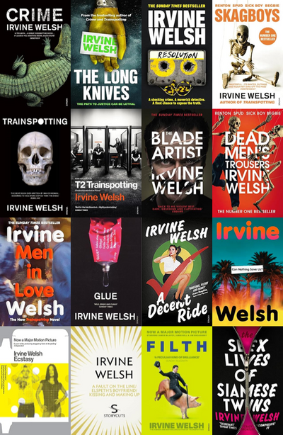 Crime Series & more by Irvine Welsh ~ 16 MP3 AUDIOBOOK COLLECTION