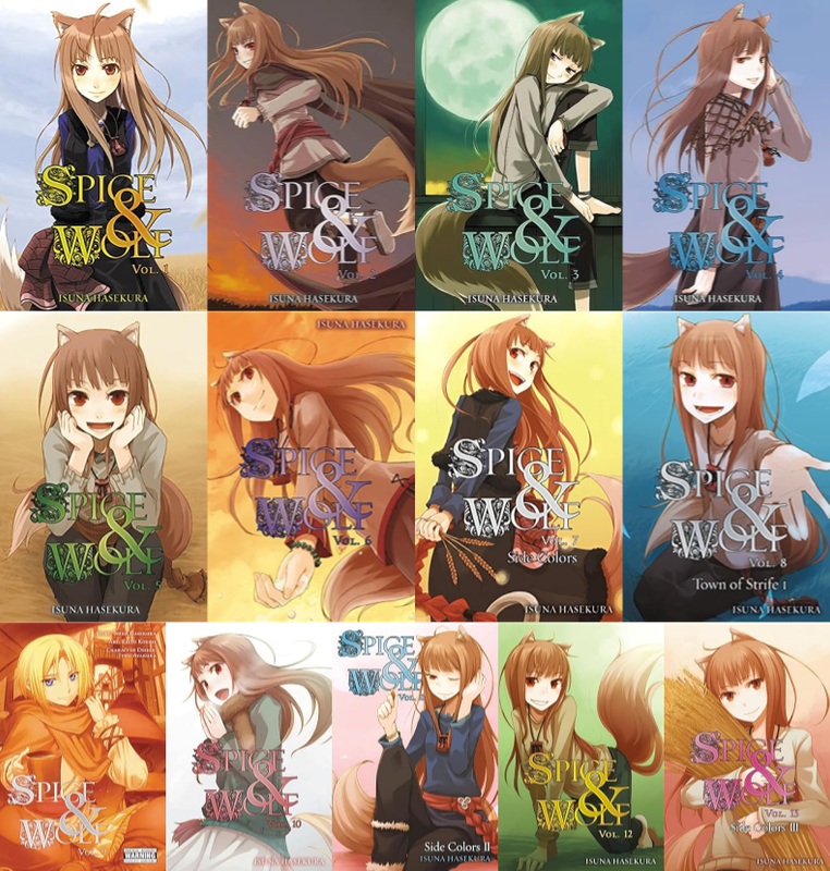 Spice & Wolf Series & more by Isuna Hasekura ~ 14 MP3 AUDIOBOOK COLLECTION