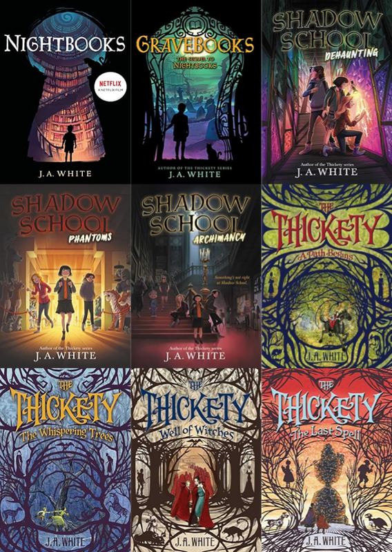 Nightbooks Series & more by J A White ~ 9 MP3 AUDIOBOOK COLLECTION