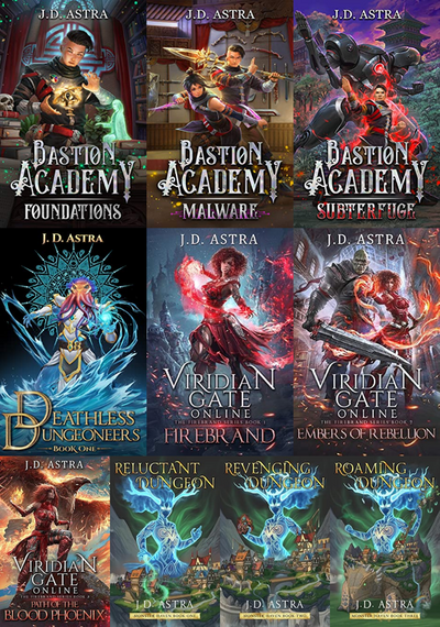 Bastion Academy Series & more by J D Astra ~ 10 MP3 AUDIOBOOK COLLECTION