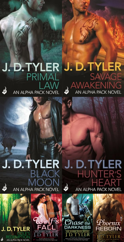 Alpha Pack Series by J.D. Tyler ~ 8 MP3 AUDIOBOOK COLLECTION