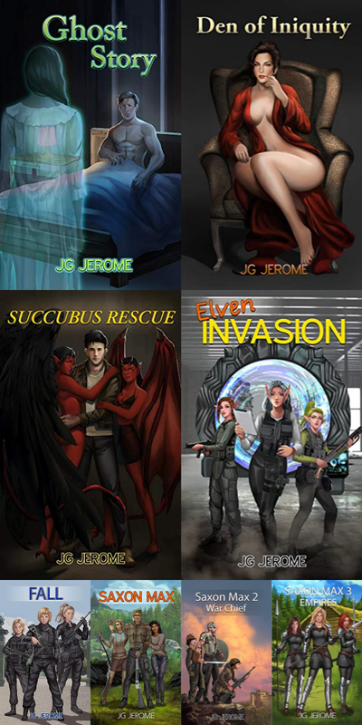 Accidental Necromancer Series & more by J G Jerome ~ 8 MP3 AUDIOBOOK COLLECTION