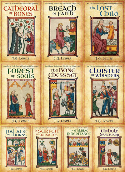 Ela of Salisbury Medieval Mystery Series by J. G. Lewis ~ 10 MP3 AUDIOBOOK COLLECTION