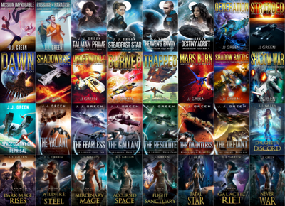 Carrie Hatchett Series & more by J J Green ~ 32 MP3 AUDIOBOOK COLLECTION