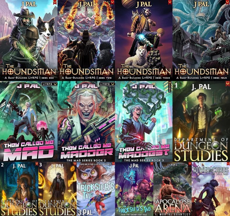 The Houndsman Series & more by J Pal ~ 14 MP3 AUDIOBOOK COLLECTION