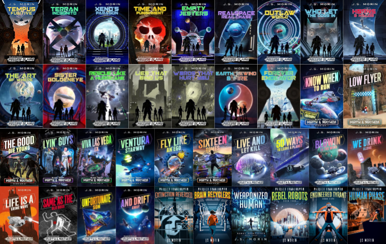 Black Ocean: Passage of Time Series & more by J.S. Morin ~ 38 MP3 AUDIOBOOK COLLECTION