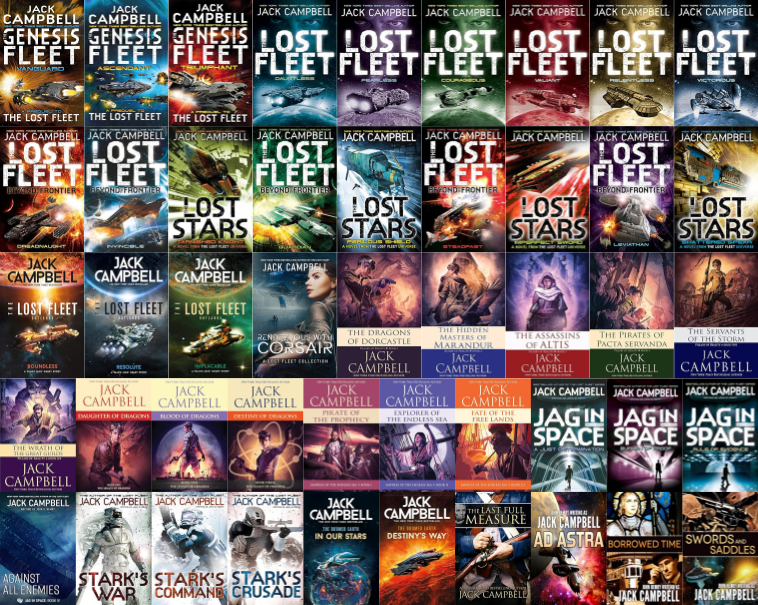 The Lost Fleet Universe Series & more by Jack Campbell ~ 47 MP3 AUDIOBOOK COLLECTION