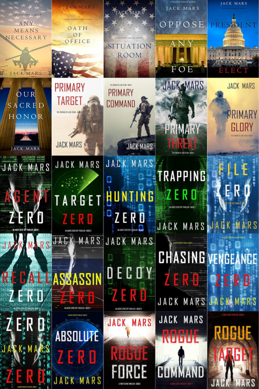 Luke Stone Series & more by Jack Mars ~ 25 MP3 AUDIOBOOK COLLECTION