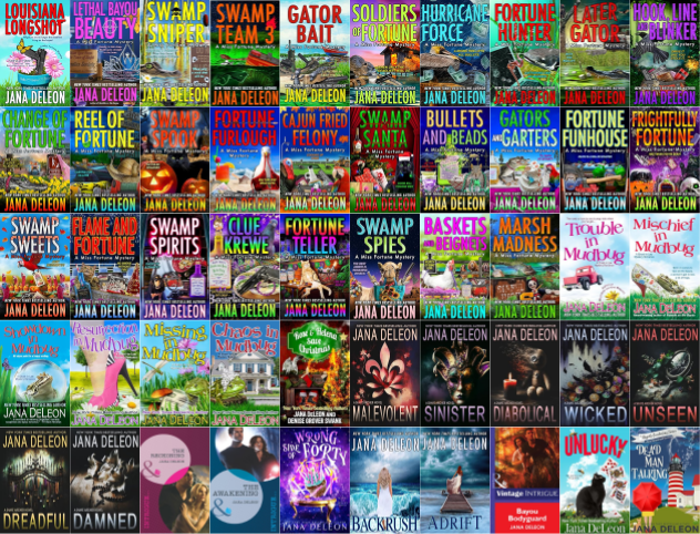 Miss Fortune Mystery Series & more by Jana DeLeon ~ 51 MP3 AUDIOBOOK COLLECTION