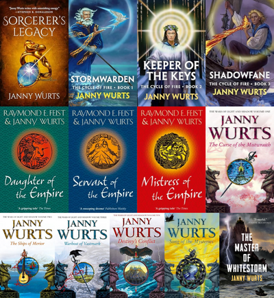 The Cycle of Fire Series & more by Janny Wurts ~ 13 MP3 AUDIOBOOK COLLECTION