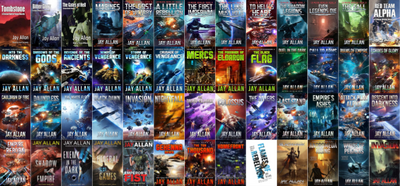 Crimson Worlds Series & more by Jay Allan ~ 52 MP3 AUDIOBOOK COLLECTION