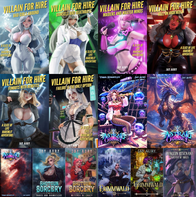 Villain for Hire Series & more by Jay Aury ~ 14 MP3 AUDIOBOOK COLLECTION