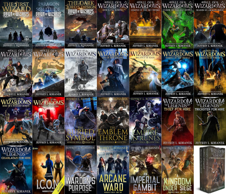 Dawn of Wizards Series & more by Jeffrey L Kohanek ~ 31 MP3 AUDIOBOOK COLLECTION