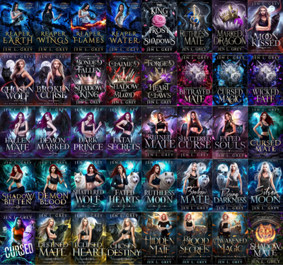 Artifact Reaper Saga Series & more by Jen L Grey ~ 40 MP3 AUDIOBOOK COLLECTION