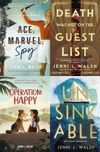 Jenni L Walsh ~ 4 MP3 AUDIOBOOK COLLECTION