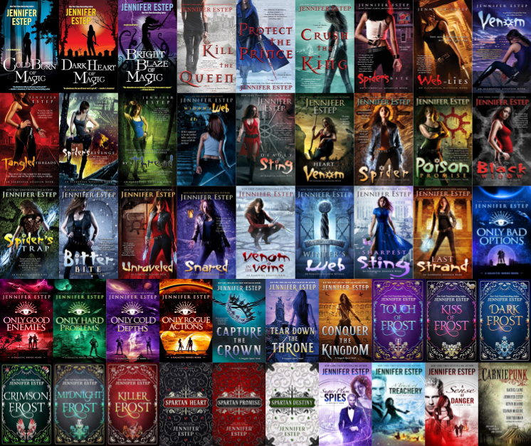 Black Blade Series & more by Jennifer Estep ~ 47 MP3 AUDIOBOOK COLLECTION