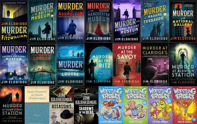 Museum Mysteries Series & more by Jim Eldridge ~ 22 MP3 AUDIOBOOK COLLECTION