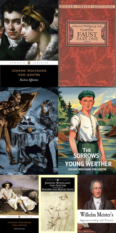 Johann Wolfgang von Goethe ~ 7 MP3 AUDIOBOOK COLLECTION