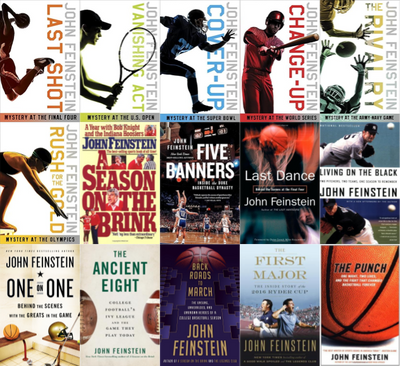 The Sports Beat Series & more by John Feinstein ~ 15 MP3 AUDIOBOOK COLLECTION