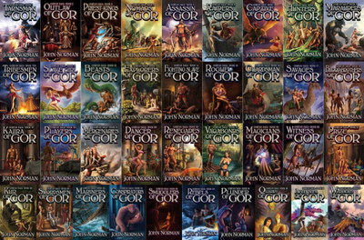 Gor Series by John Norman ~ 37 MP3 AUDIOBOOK COLLECTION