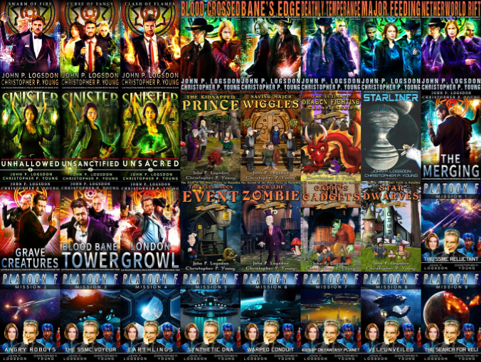 Las Vegas Paranormal Police Department Series & more by John P. Logsdon ~ 32 MP3 AUDIOBOOK COLLECTION