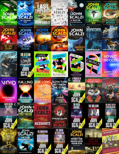 Interdependency Series & more by John Scalzi ~ 56 MP3 AUDIOBOOK COLLECTION