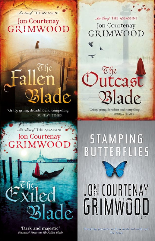 The Assassini Series & more by Jon Courtenay Grimwood ~ 4 MP3 AUDIOBOOK COLLECTION