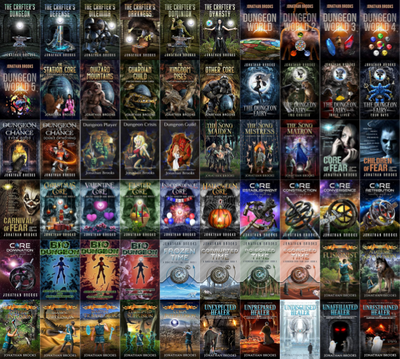 Dungeon Crafting Series & more by Jonathan Brooks ~ 60 MP3 AUDIOBOOK COLLECTION