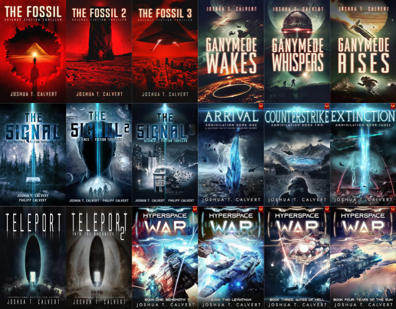 Secrets Of Mars & more by Joshua T Calvert ~ 18 MP3 AUDIOBOOK COLLECTION