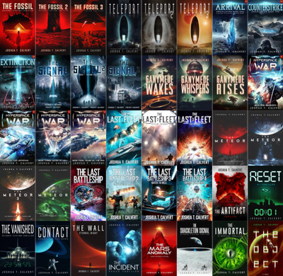 Secrets of Mars Series & more by Joshua T. Calvert ~ 40 MP3 AUDIOBOOK COLLECTION