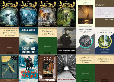 The New Adventures of Phileas Fogg Series & more by Jules Verne ~ 21 MP3 AUDIOBOOK COLLECTION
