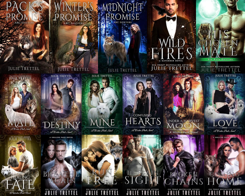 ARC Shifters Series & more by Julie Trettel ~ 17 MP3 AUDIOBOOK COLLECTION