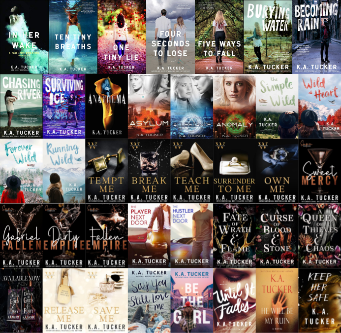 Ten Tiny Breaths Series & more by K.A. Tucker ~ 39 MP3 AUDIOBOOK COLLECTION