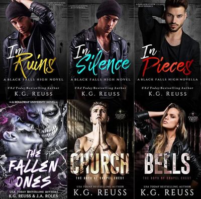 Black Falls High Series & more by K G Reuss ~ 6 MP3 AUDIOBOOK COLLECTION
