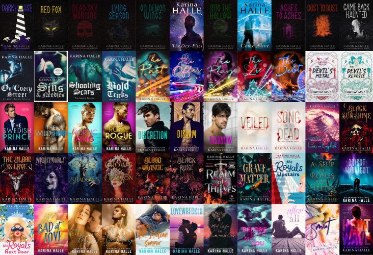 Experiment in Terror Series & more by Karina Halle ~ 55 MP3 AUDIOBOOK COLLECTION
