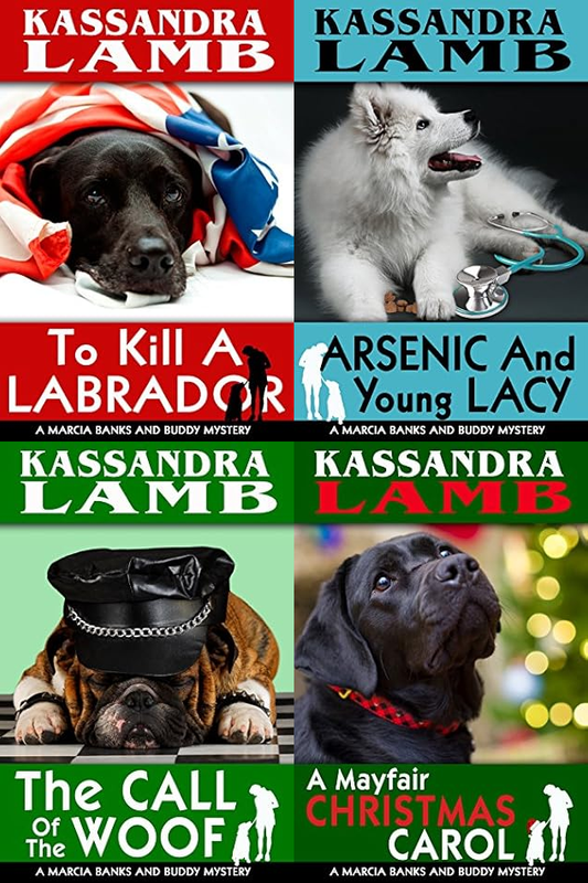 Marcia Banks and Buddy Series by Kassandra Lamb ~ 4 MP3 AUDIOBOOK COLLECTION