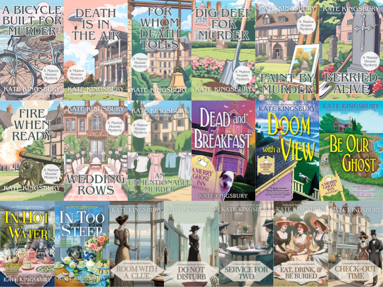 Manor House Mystery Series & more by Kate Kingsbury ~ 19 MP3 AUDIOBOOK COLLECTION