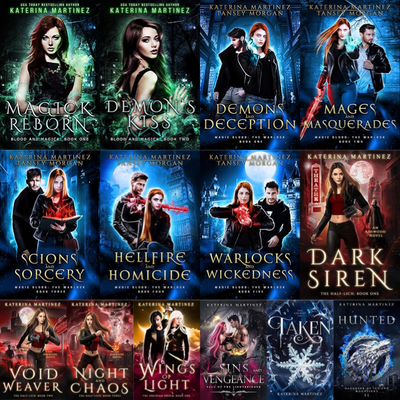Blood And Magick Series & more by Katerina Martinez ~ 14 MP3 AUDIOBOOK COLLECTION