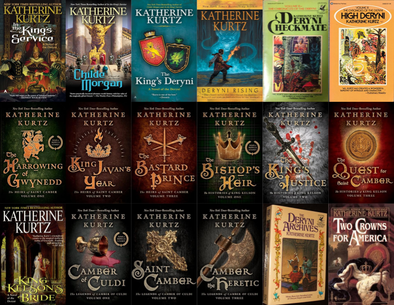 Childe Morgan Series & more by Katherine Kurtz ~ 18 MP3 AUDIOBOOK COLLECTION