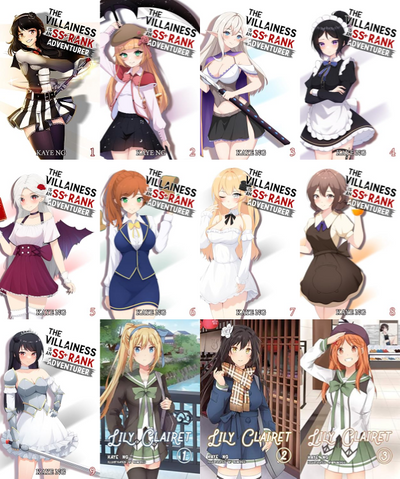 The Villainess is an SS+ Rank Adventurer Series & more by Kaye Ng ~ 12 MP3 AUDIOBOOK COLLECTION