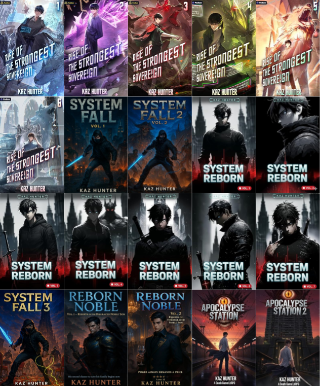 Rise of the Strongest Sovereign Series & more by Kaz Hunter ~ 20 MP3 AUDIOBOOK COLLECTION