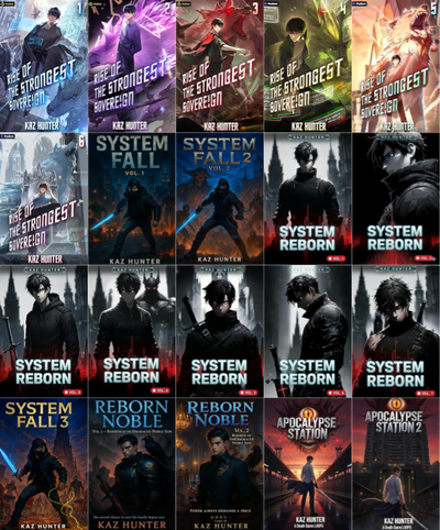 Rise of the Strongest Sovereign Series & more by Kaz Hunter ~ 20 MP3 AUDIOBOOK COLLECTION